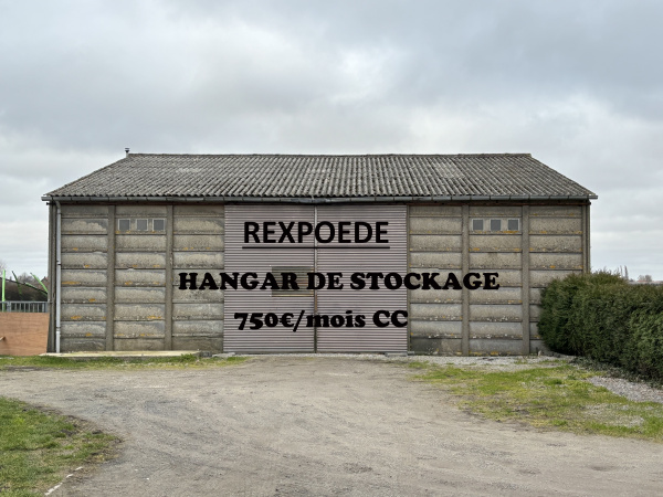 Location Immobilier Professionnel Entrepôt Rexpoëde 59122